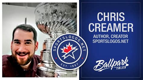 chris creamer|Ballpark Tales Episode 009: Chris Creamer of Sportslogos.Net.